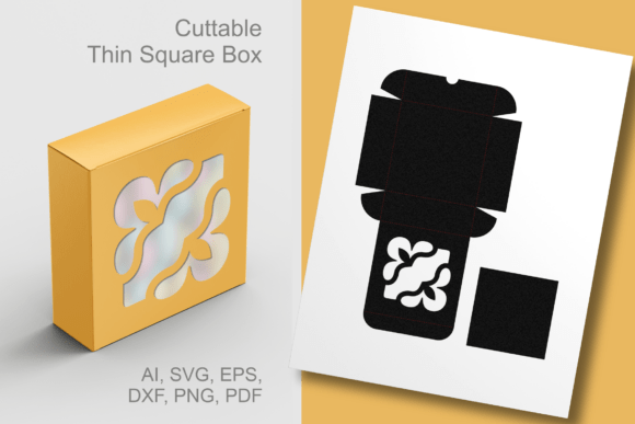 Bloom Block Cutout 2: Premium 3D SVG Gift Boxes