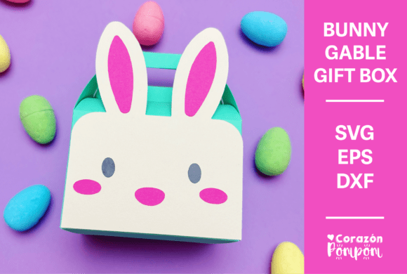 Bunny Gable Gift Box SVG: 3D SVG Shapes Review