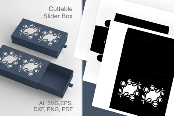 Fall 3D SVG Floral Frame Double Drawer Box Review
