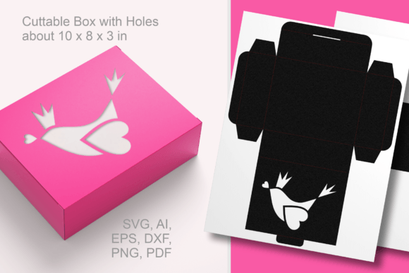 Love Bird 3D SVG for Stunning Gift Boxes