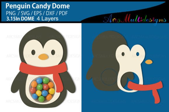 Penguin Candy Dome SVG: A Designer's Real-World Review