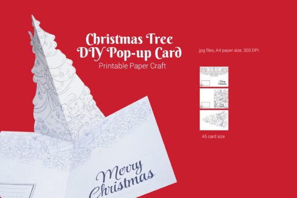 Review: 3D SVG Christmas Tree Pop-Up Card