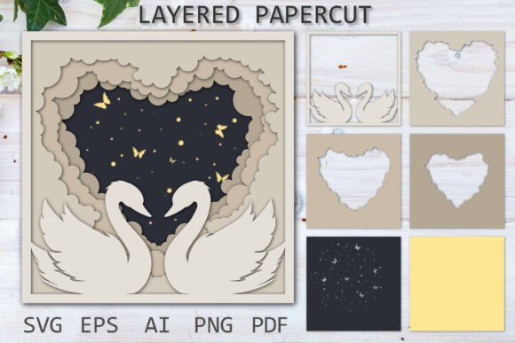 Review: Layered Papercut Card, Shadow Box SVG for Embroidery