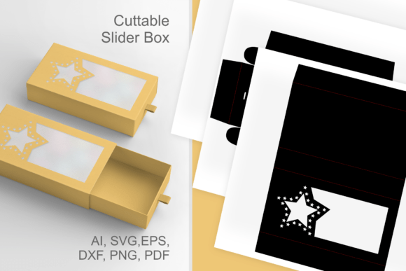 Star with Tiny Stars Window Drawer Box Review